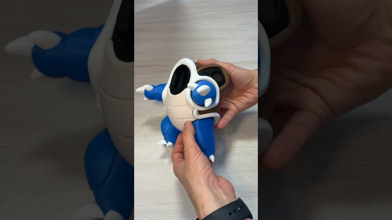 Montando un Blastoise 3D ASMR 🧩✨