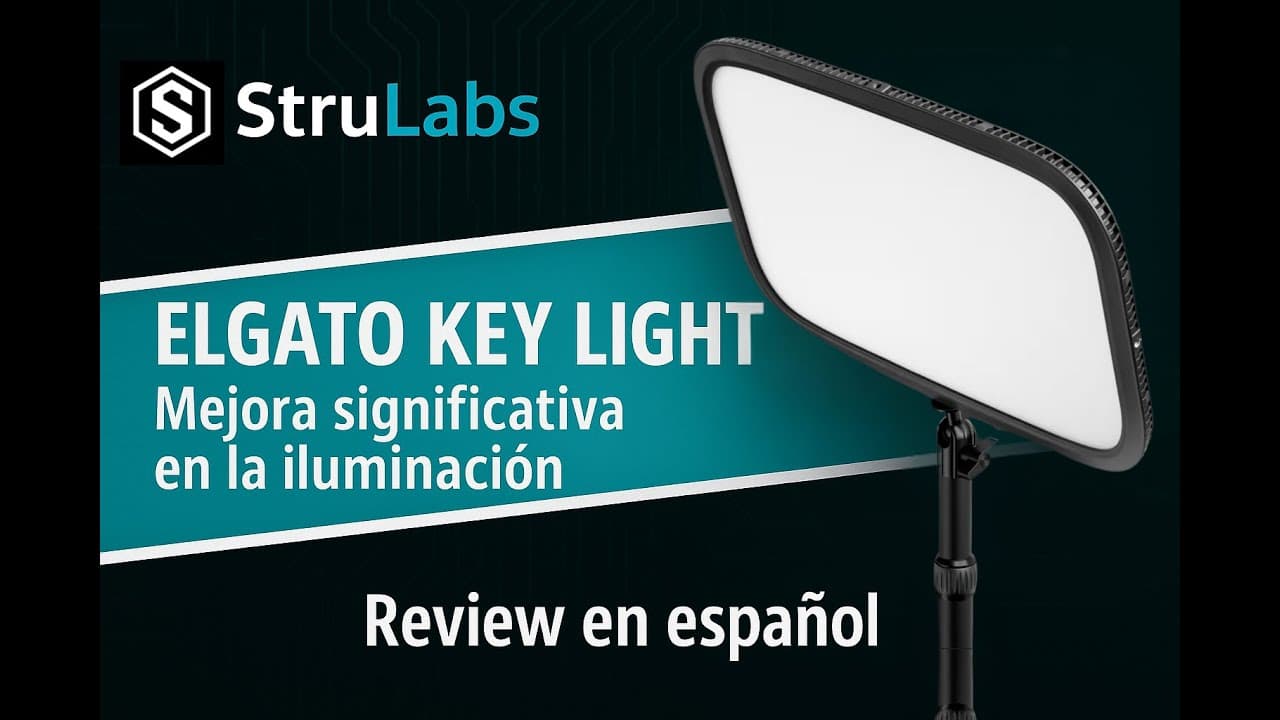 ELGATO KEY LIGHT: La mejora de iluminación que cambió mi setup | Review en español