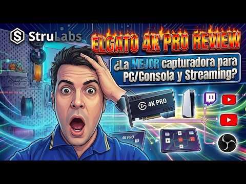 ELGATO 4K PRO REVIEW 🔥 ¿La MEJOR capturadora para PC/Consola y Streaming?