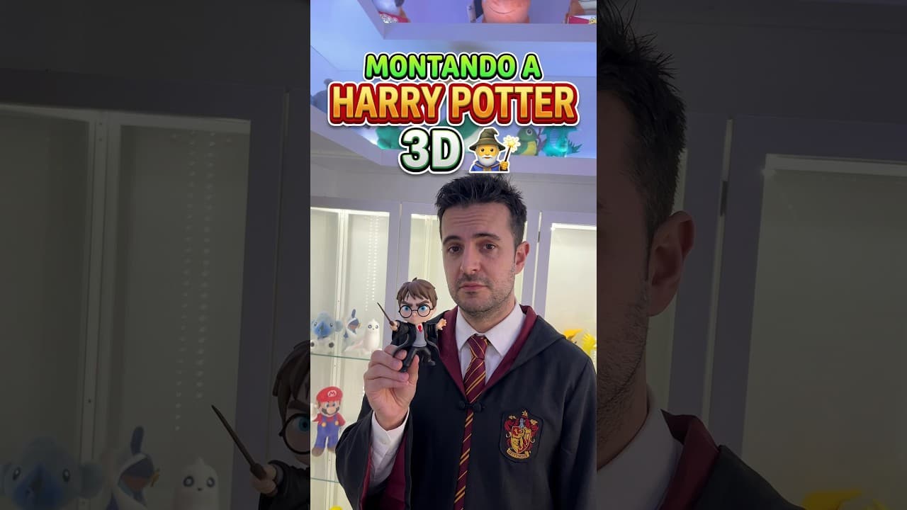 Imprimiendo a Harry Potter en 3D y lo monto pieza a pieza ⚡